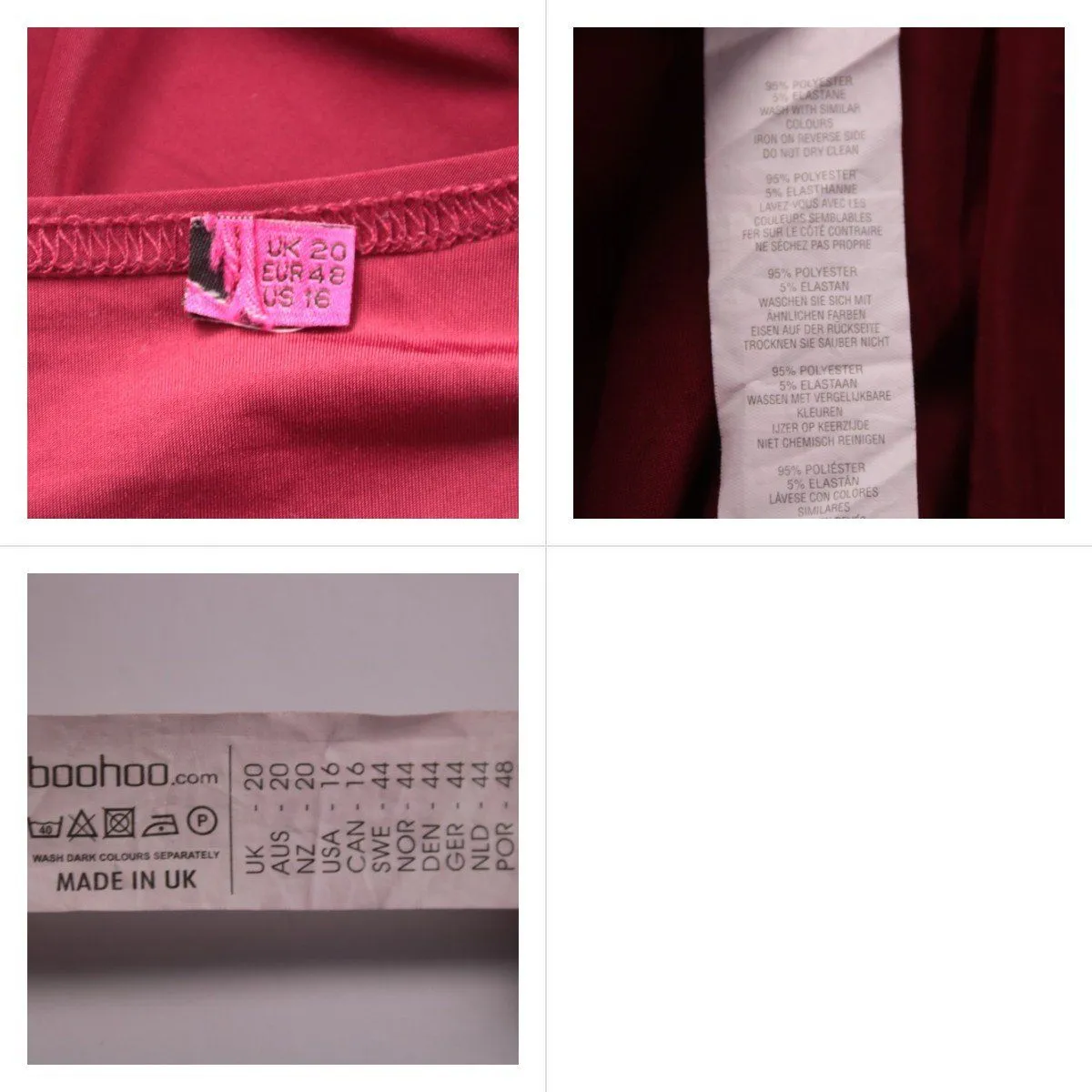 платье Boohoo